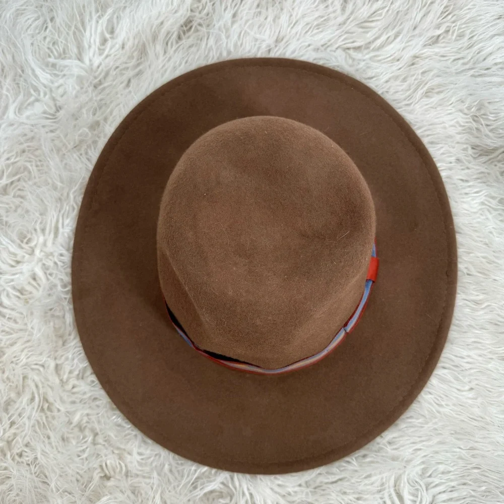 Gigi Pip Fedora Ribbon Style Hat Women’s Size S - Picture 3 of 6